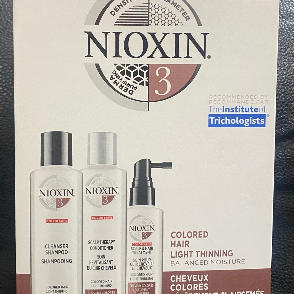 Nioxin System 3 Cleanser & Scalp Therapy Set for Colored Hair